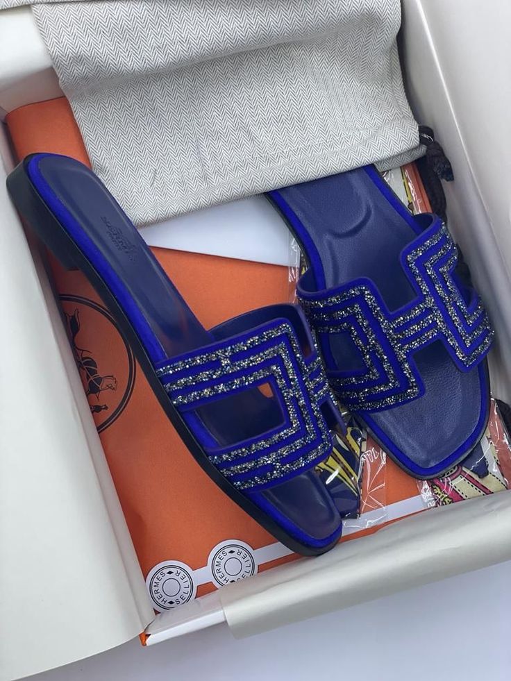 Hermes Oran Sandal "Arcane Strass