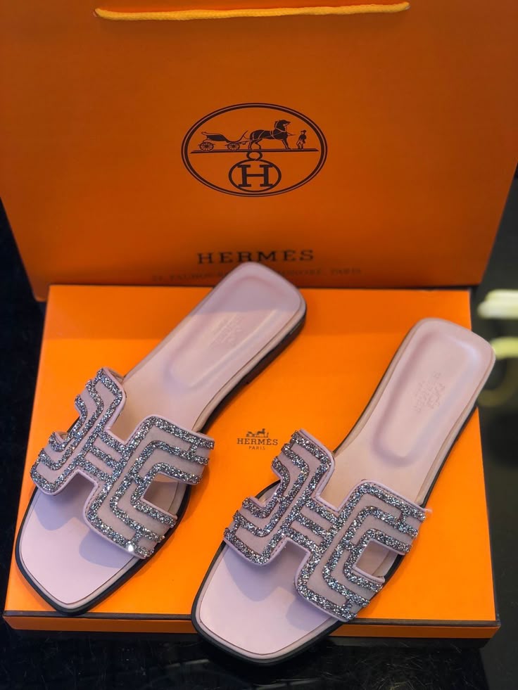 Hermes Oran Sandal "Arcane Strass