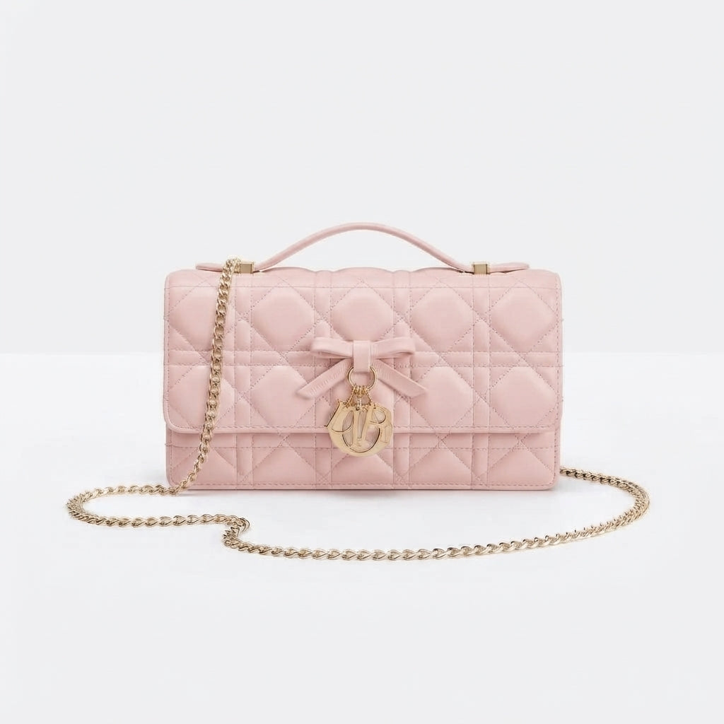 My Dior Mini Bag In Cannage Lambskin