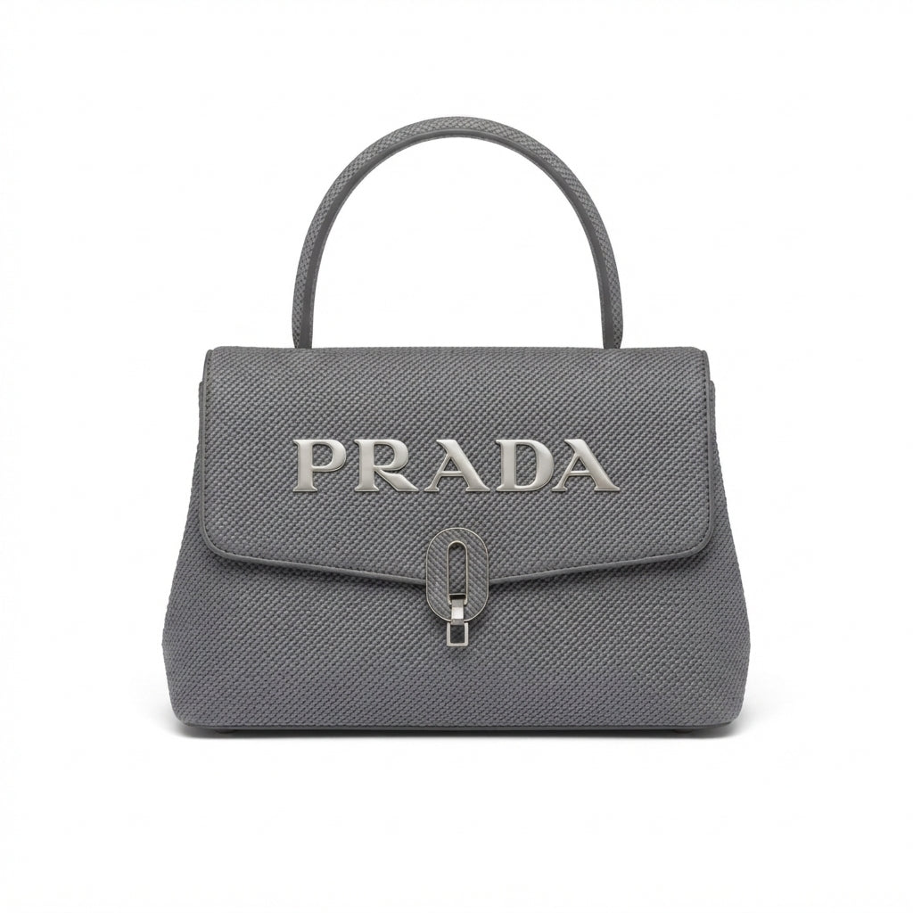 Prada Small Saffiano Leather Top-Handle Bag