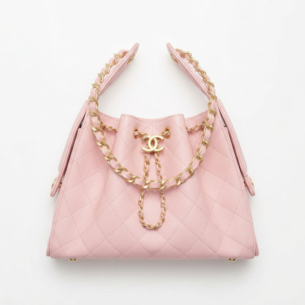 Chanel 25 Handbag Caviar Leather