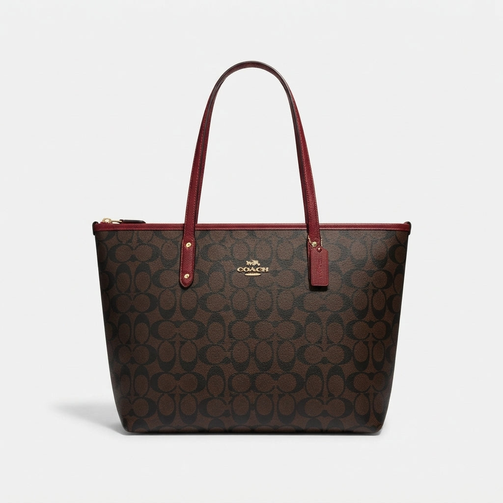 Coach City Zip Tote Bag