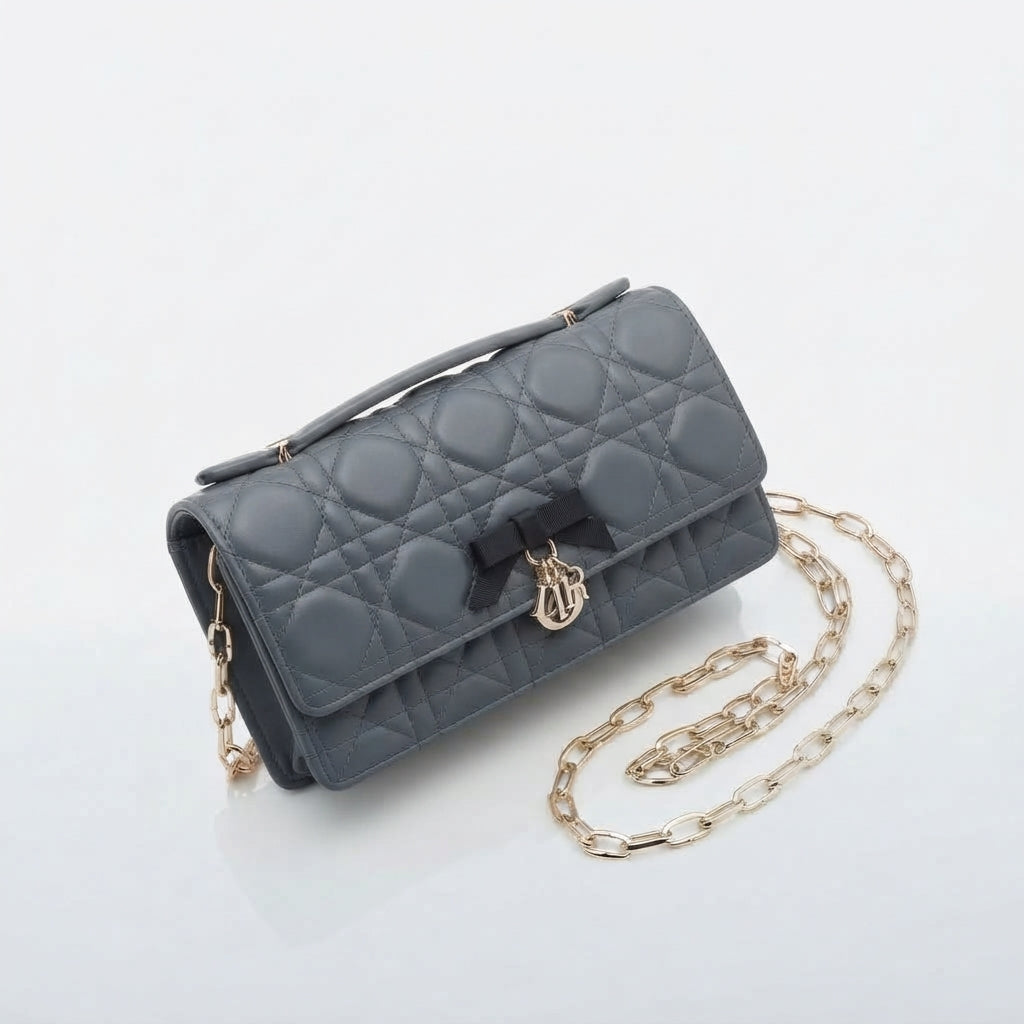 My Dior Flap Pouch with Bow