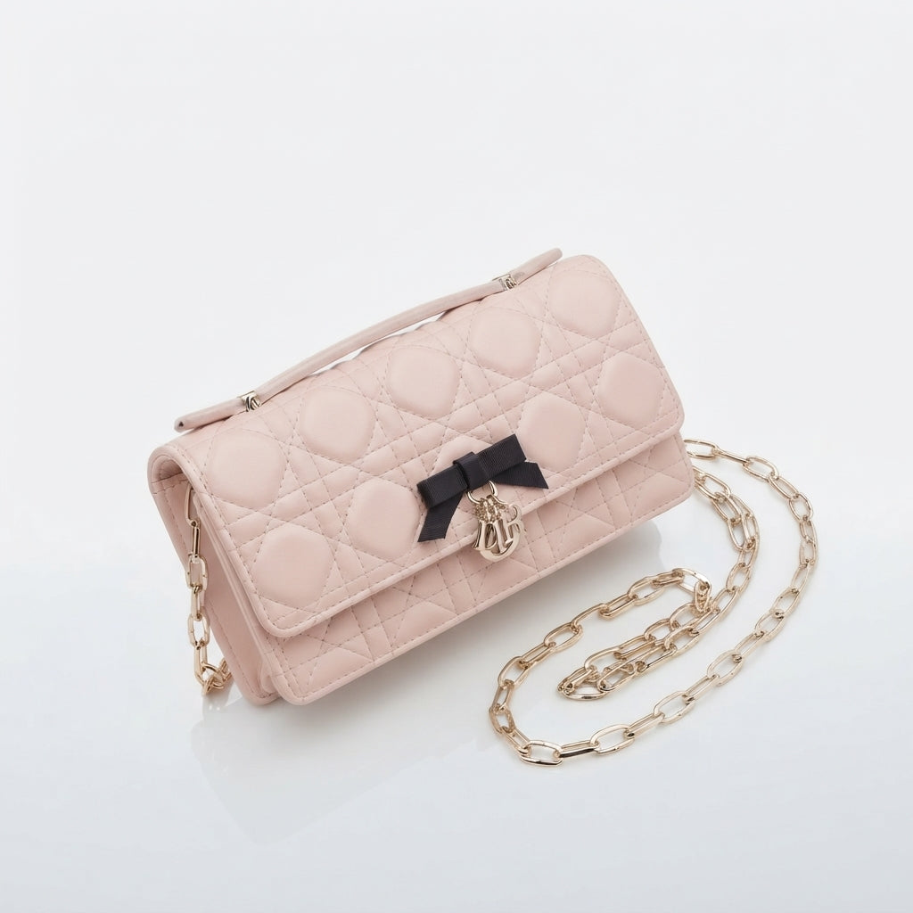 My Dior Flap Pouch with Bow