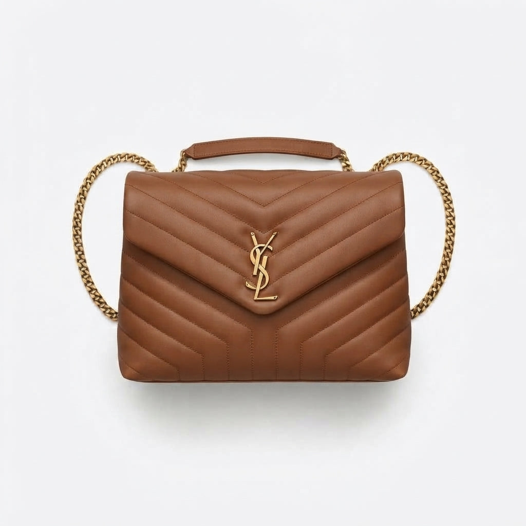 Saint Laurent Loulou Top-Handle Bag