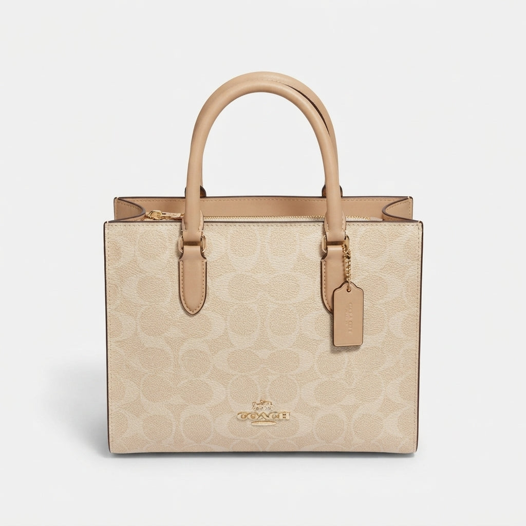 Coach Maggie Small Tote Bag In Ombré Signature Canvas