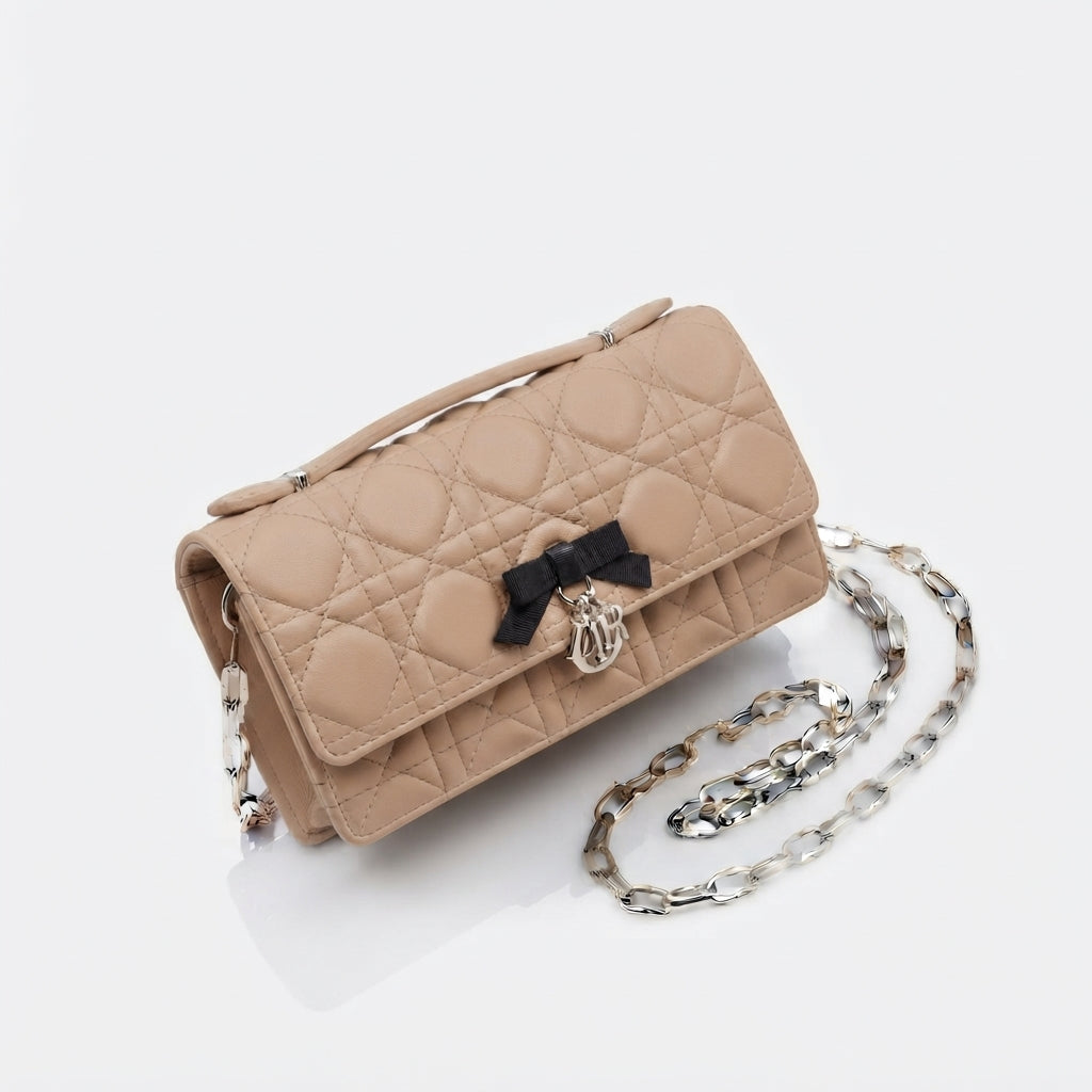 My Dior Flap Pouch with Bow