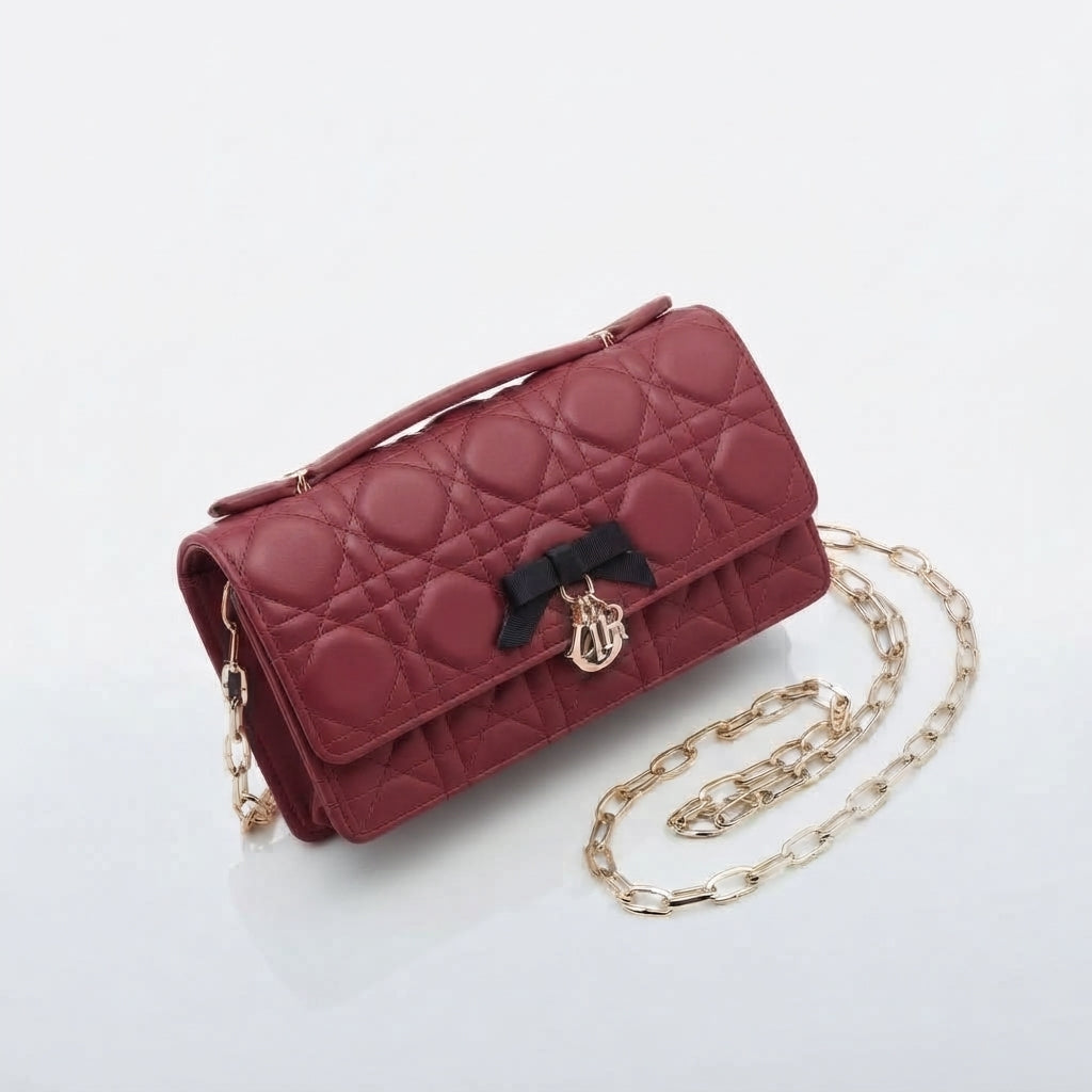 My Dior Flap Pouch with Bow