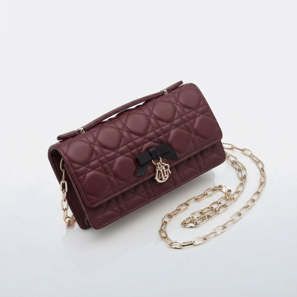 My Dior Flap Pouch with Bow
