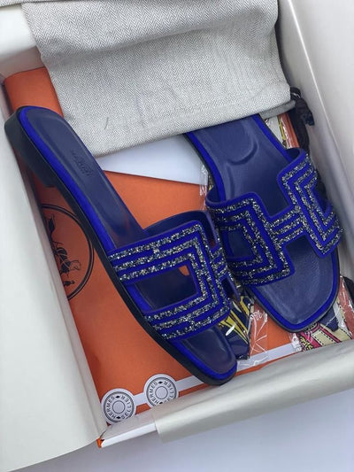 Hermes Oran Sandal "Arcane Strass