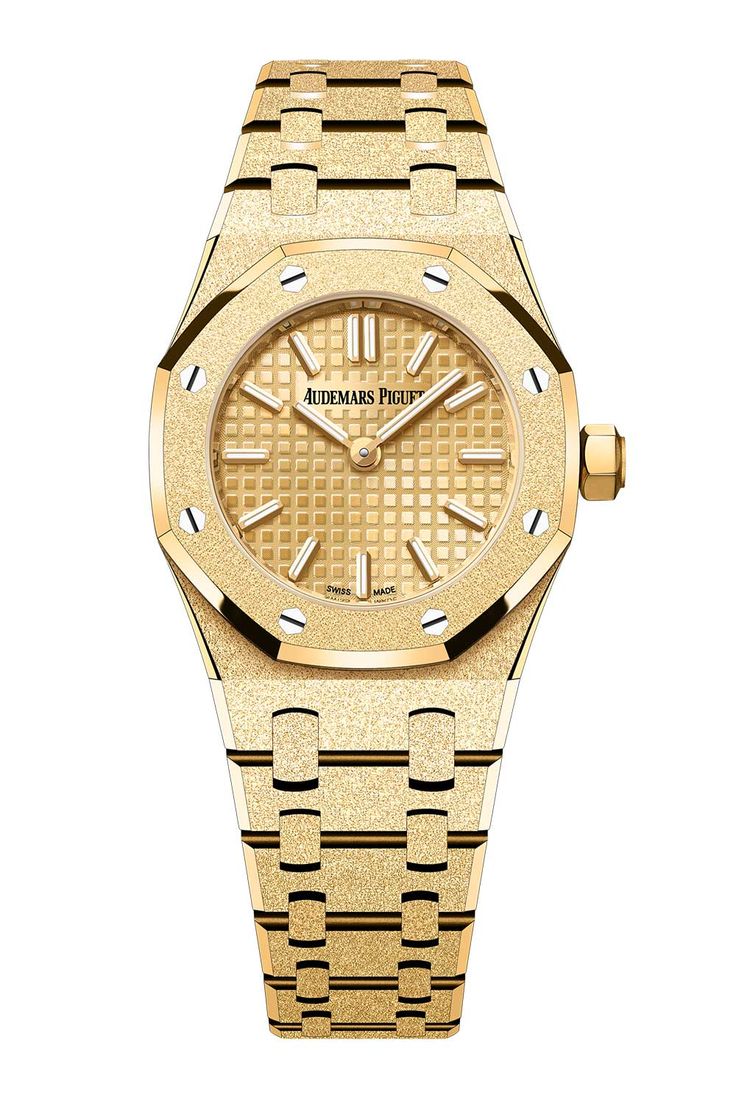 Audemars Piguet Royal Oak Mini Frosted Gold Quartz