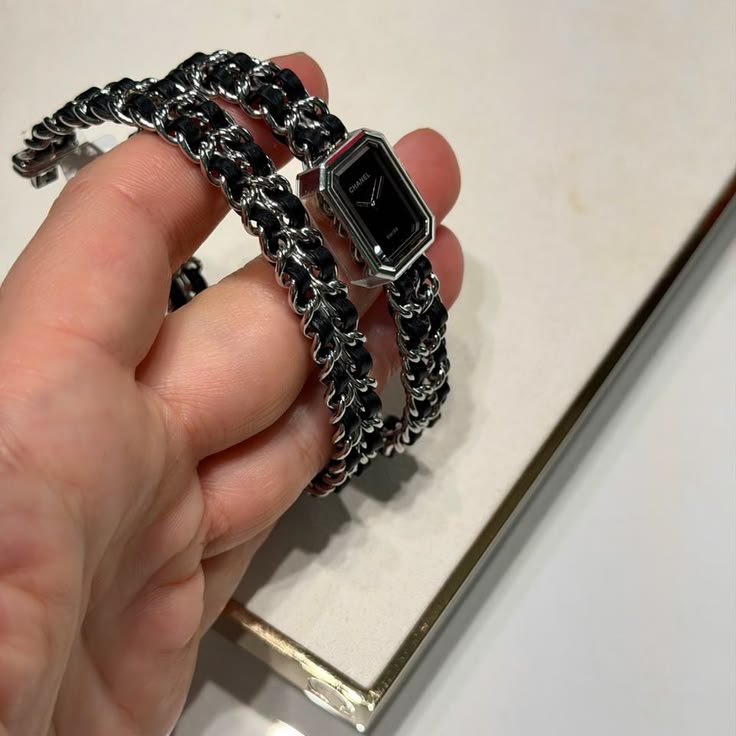 Chanel Première Iconic Chain Double Row Watch