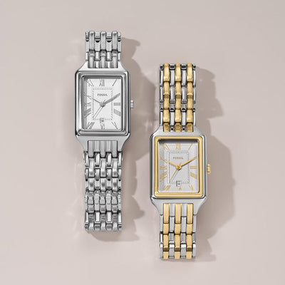 Fossil Raquel Three-Hand Date