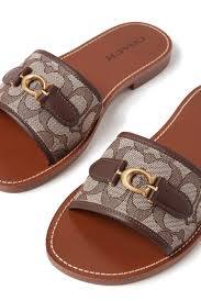 Coach Ina Sandal in Signature Jacquard