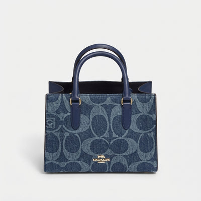 Coach Maggie Small Tote Bag In Ombré Signature Canvas