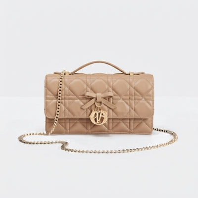 My Dior Mini Bag In Cannage Lambskin
