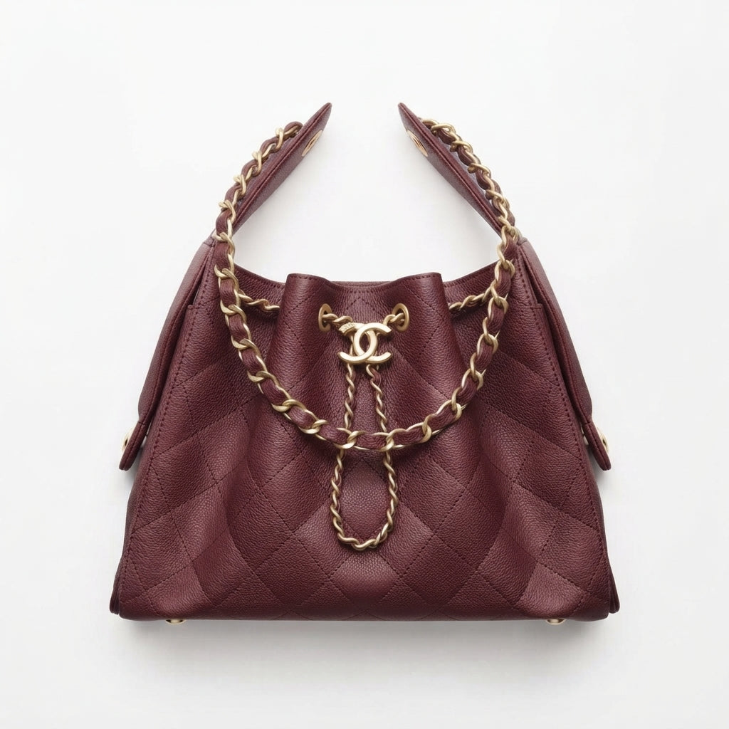 Chanel 25 Handbag Caviar Leather