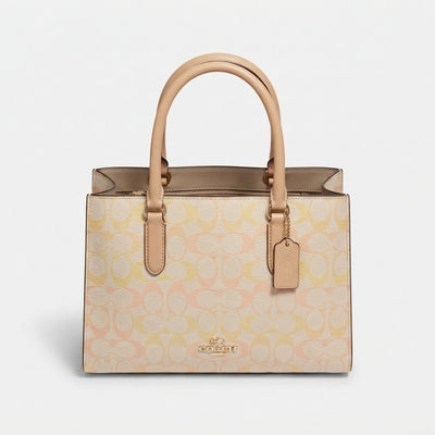 Coach Maggie Small Tote Bag In Ombré Signature Canvas