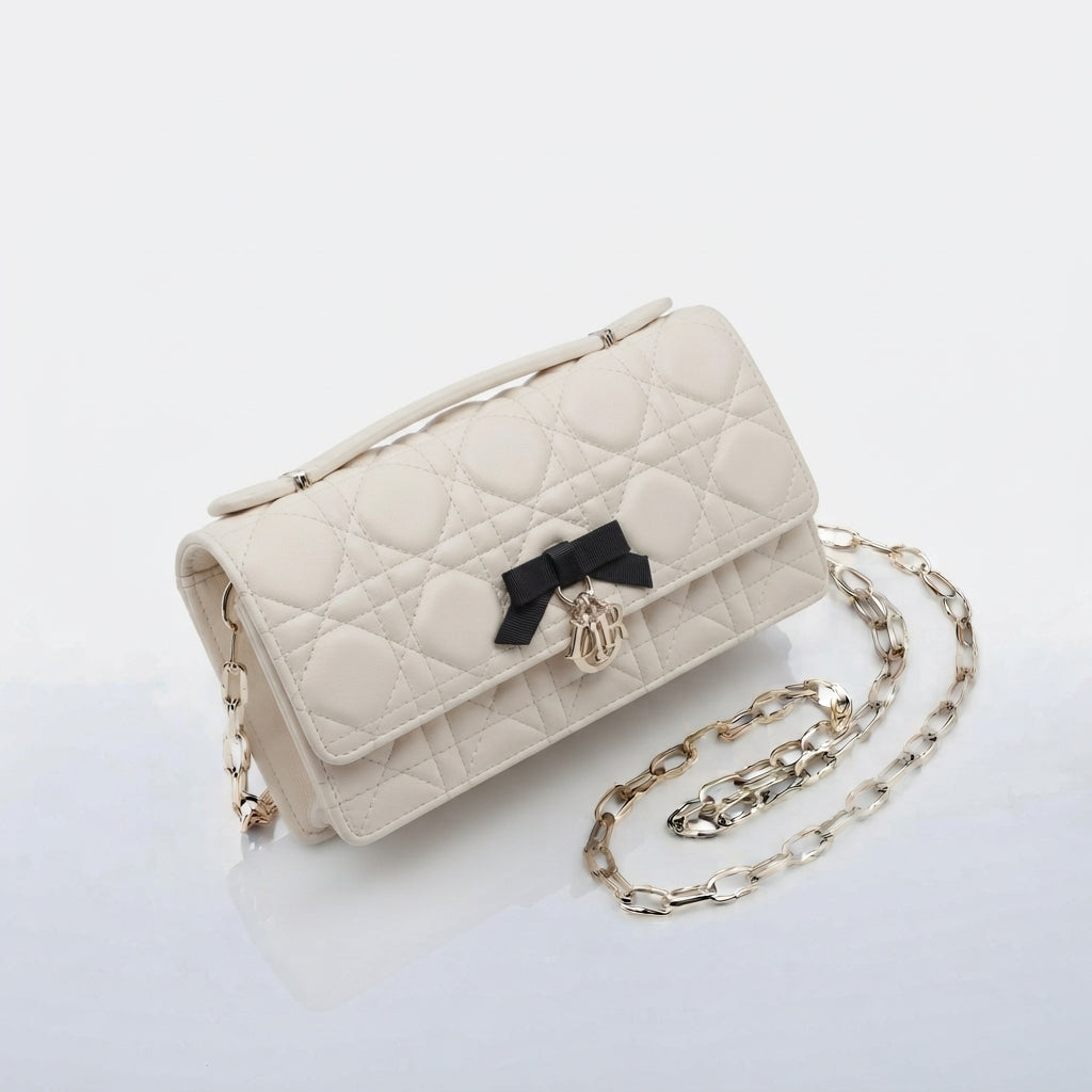 My Dior Flap Pouch with Bow