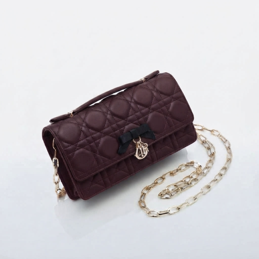 My Dior Flap Pouch with Bow