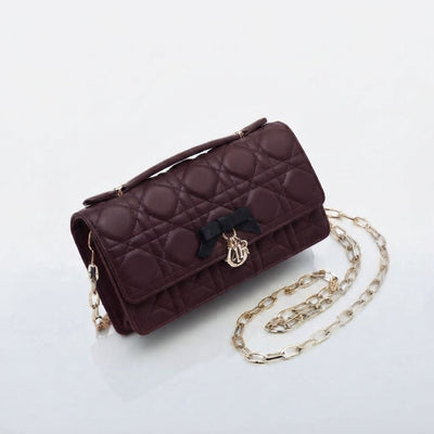 My Dior Flap Pouch with Bow
