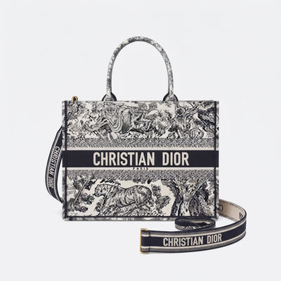 Medium Dior Book Tote with Shoulder Strap
