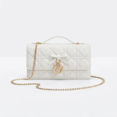 My Dior Mini Bag In Cannage Lambskin