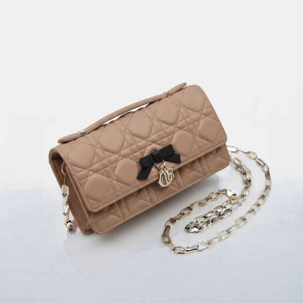 My Dior Flap Pouch with Bow