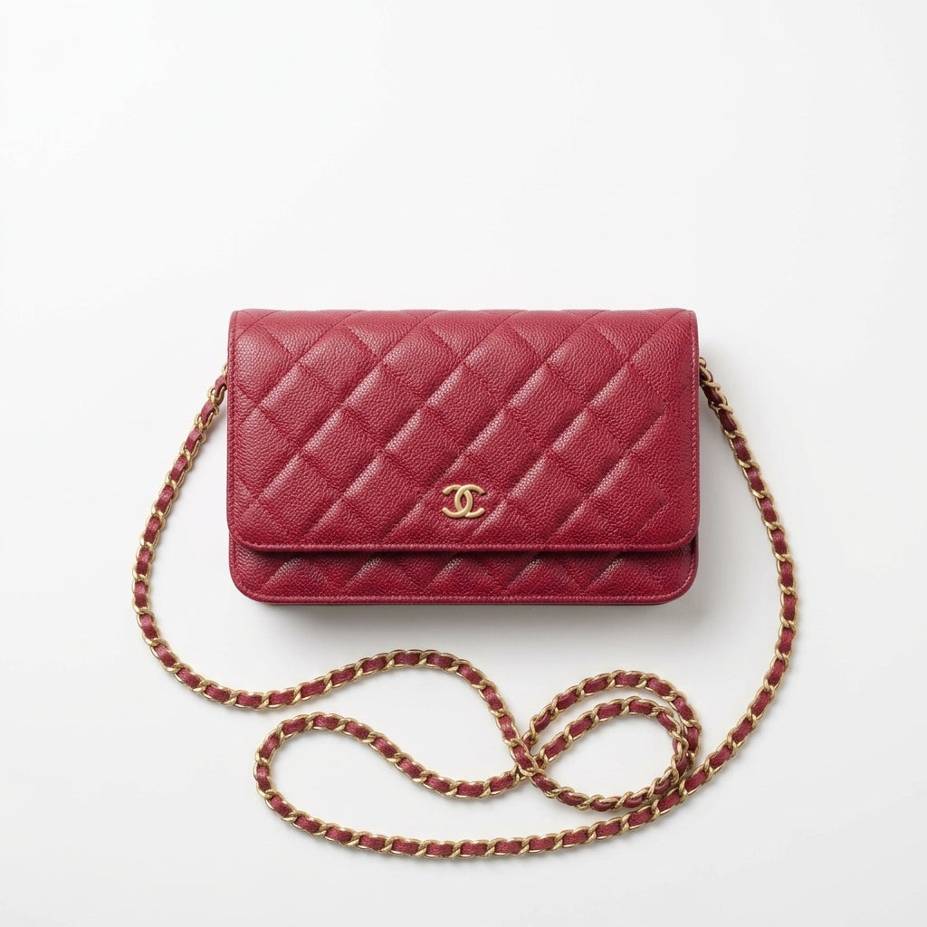 Chanel Classic Wallet on Chain