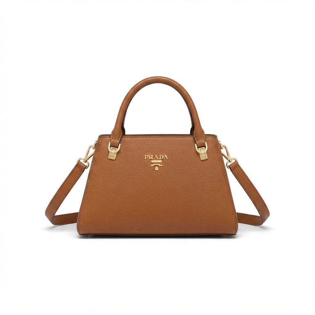 Prada Matinée Small Saffiano Leather Shoulder Bag