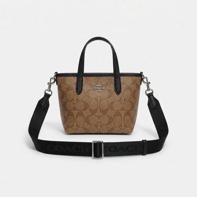 Coach City Mini Tote Bag In Signature Canvas
