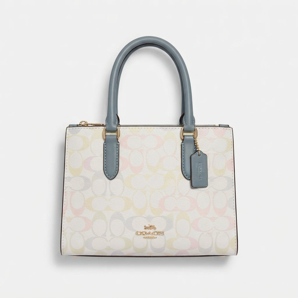 Coach Maggie Small Tote Bag In Ombré Signature Canvas
