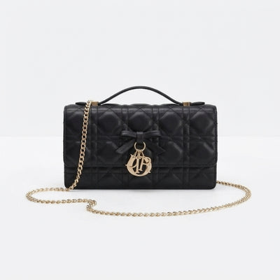 My Dior Mini Bag In Cannage Lambskin