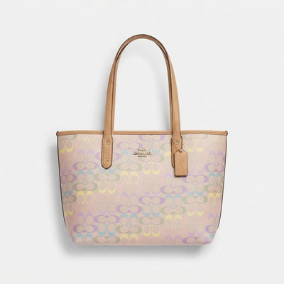 Coach City Tote Bag In Signature Canvas