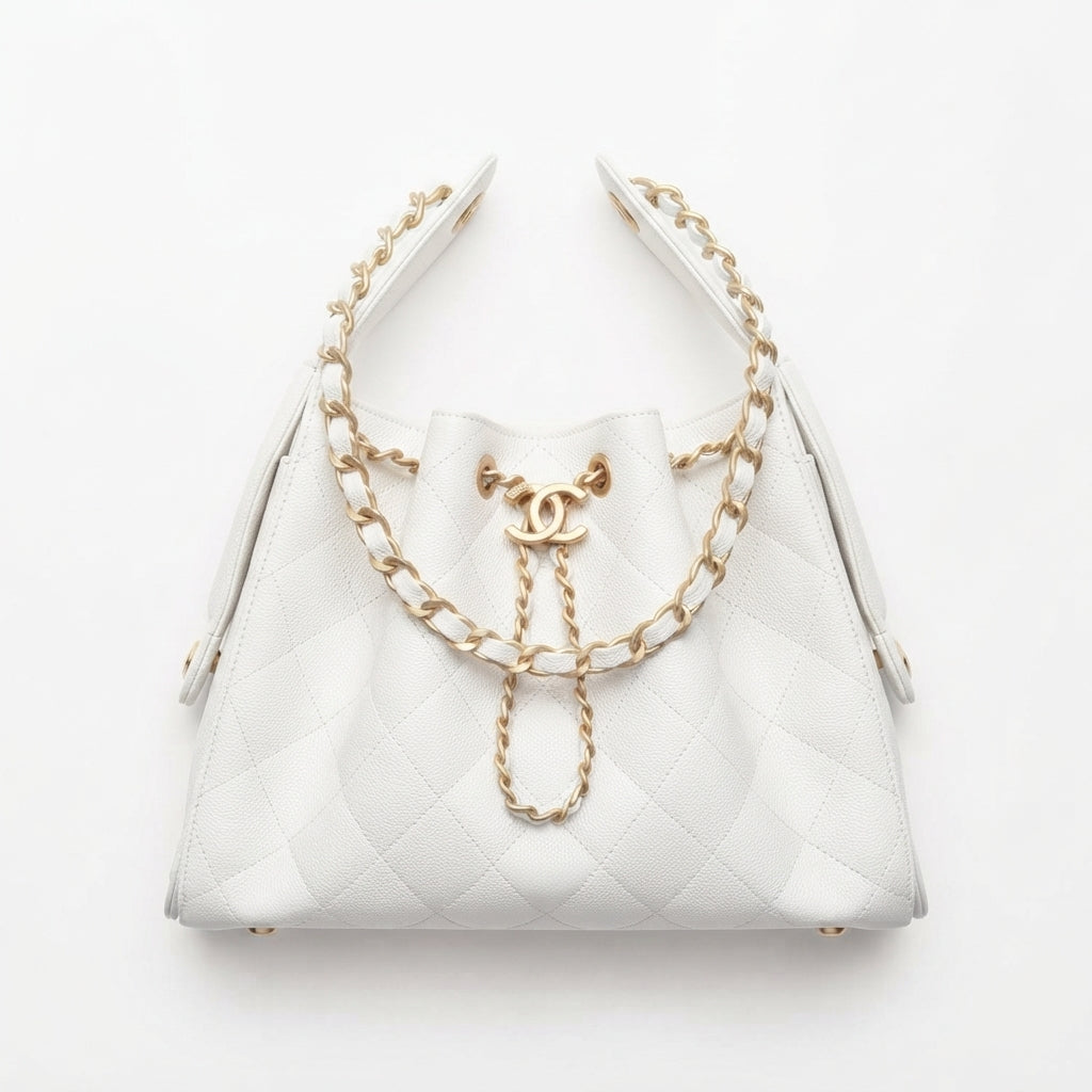 Chanel 25 Handbag Caviar Leather