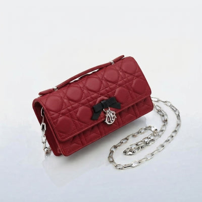 My Dior Flap Pouch with Bow