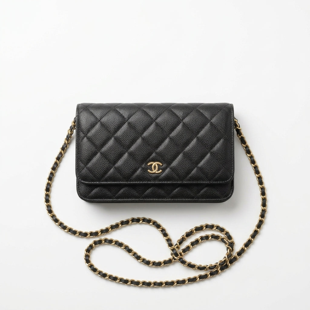 Chanel Classic Wallet on Chain