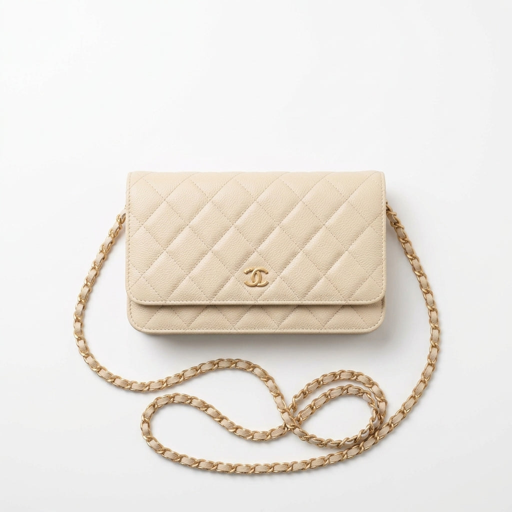 Chanel Classic Wallet on Chain