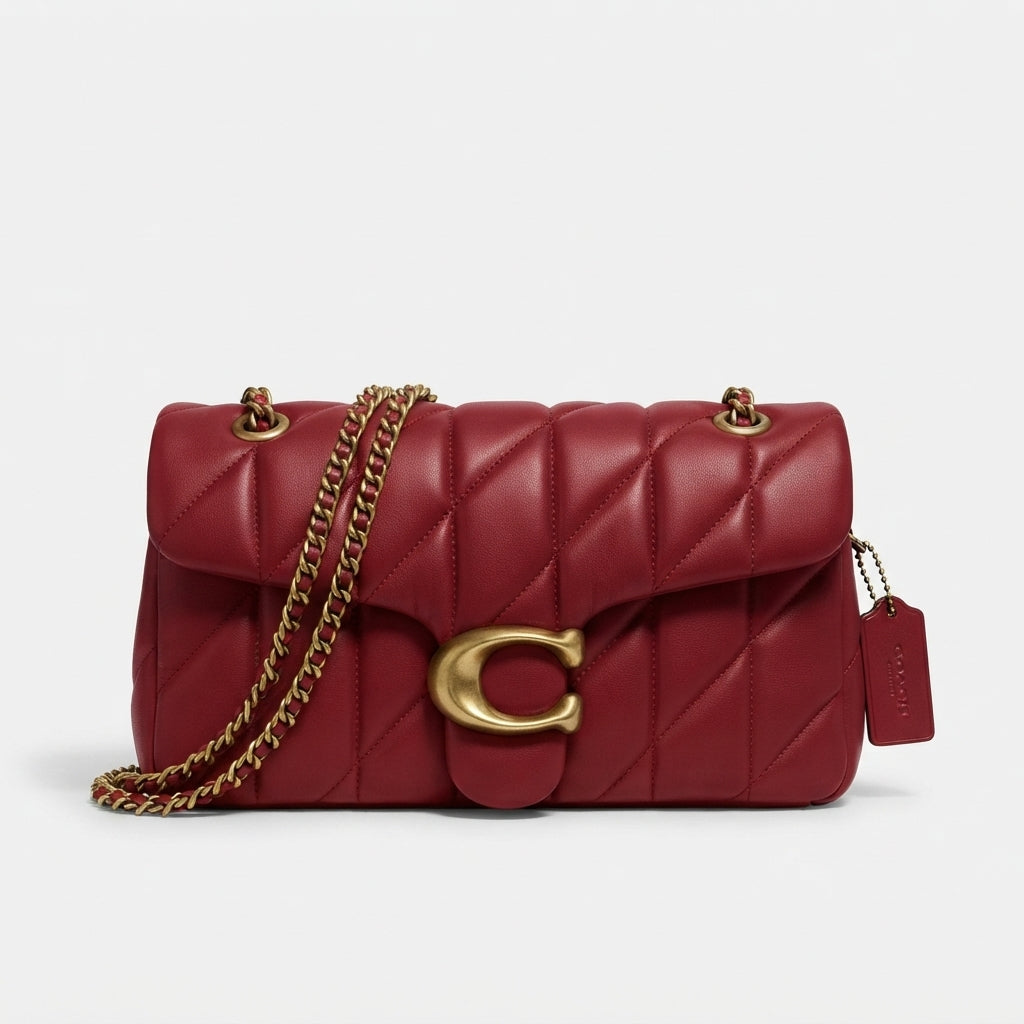 Coach Quilted Tabby Shoulder Bag 26