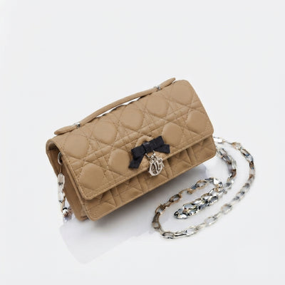 My Dior Flap Pouch with Bow