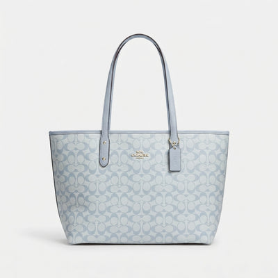 Coach City Tote Bag In Signature Canvas