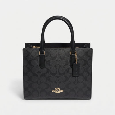 Coach Maggie Small Tote Bag In Ombré Signature Canvas