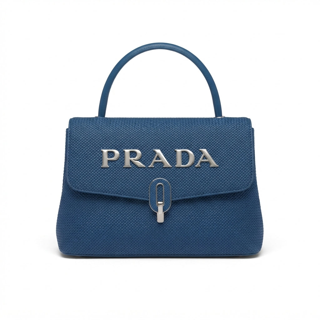Prada Small Saffiano Leather Top-Handle Bag