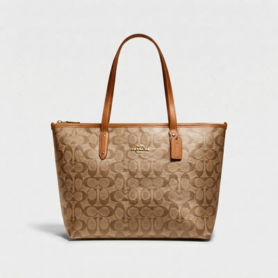 Coach City Zip Tote Bag