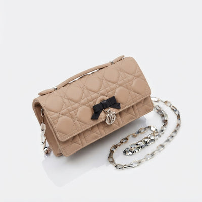 My Dior Flap Pouch with Bow