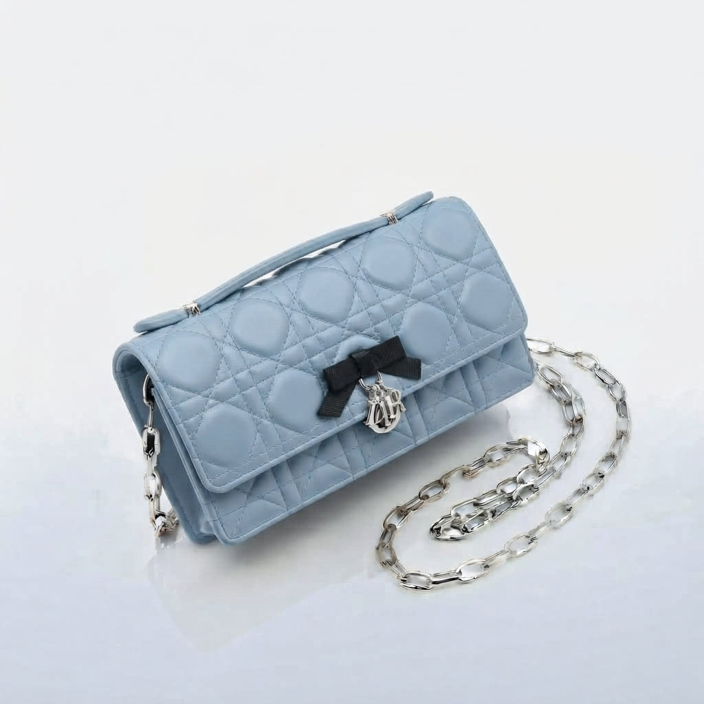 My Dior Flap Pouch with Bow