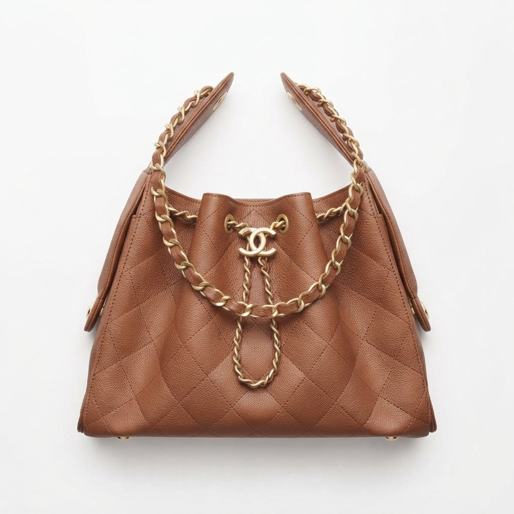 Chanel 25 Handbag Caviar Leather