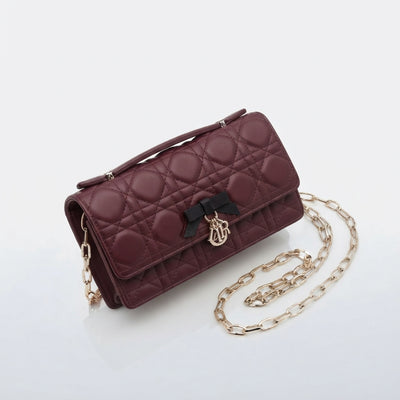 My Dior Flap Pouch with Bow