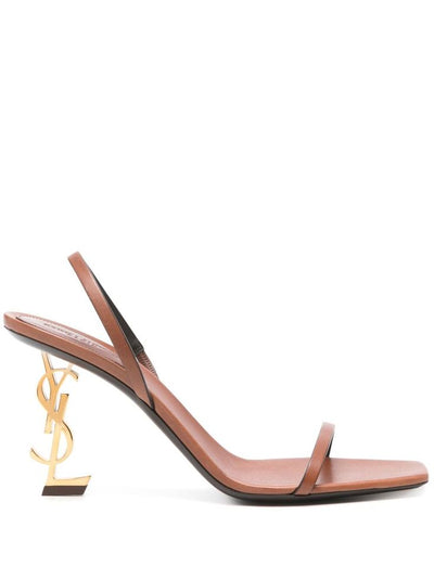 Saint Laurent Opyum Mule in Satin Crepe