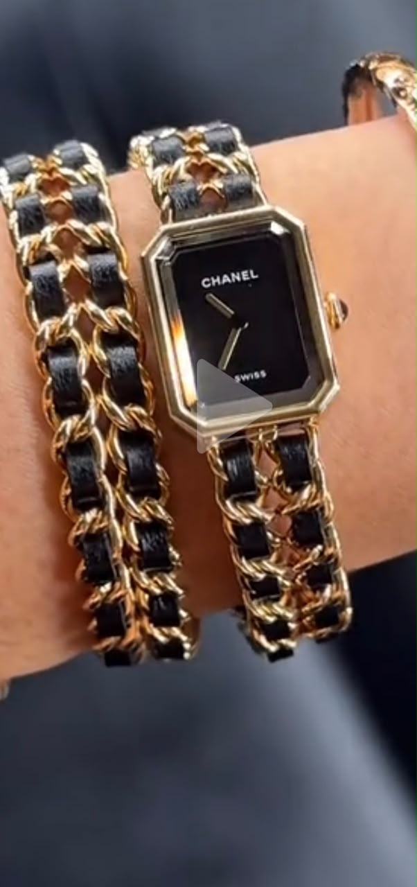 Chanel Première Iconic Chain Double Row Watch